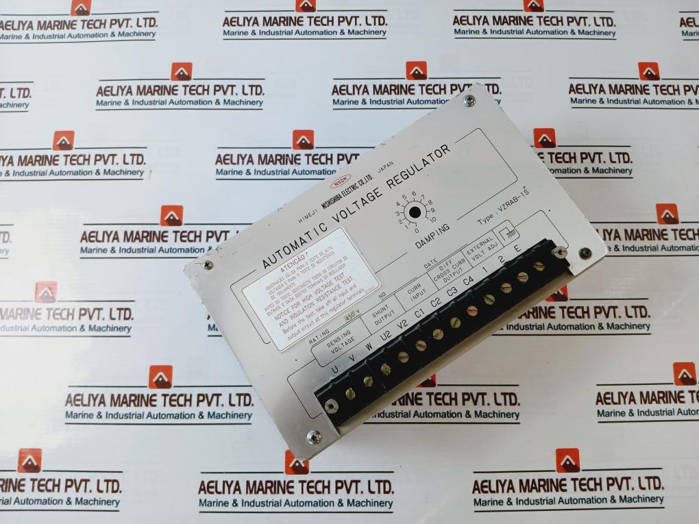 Nishishiba Electric Vzrab-1S Automatic Voltage Regulator 450V