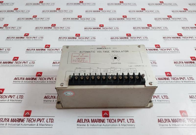 Nishishiba Electric Vzrab-1S Automatic Voltage Regulator Nsdk Damping 0-10
