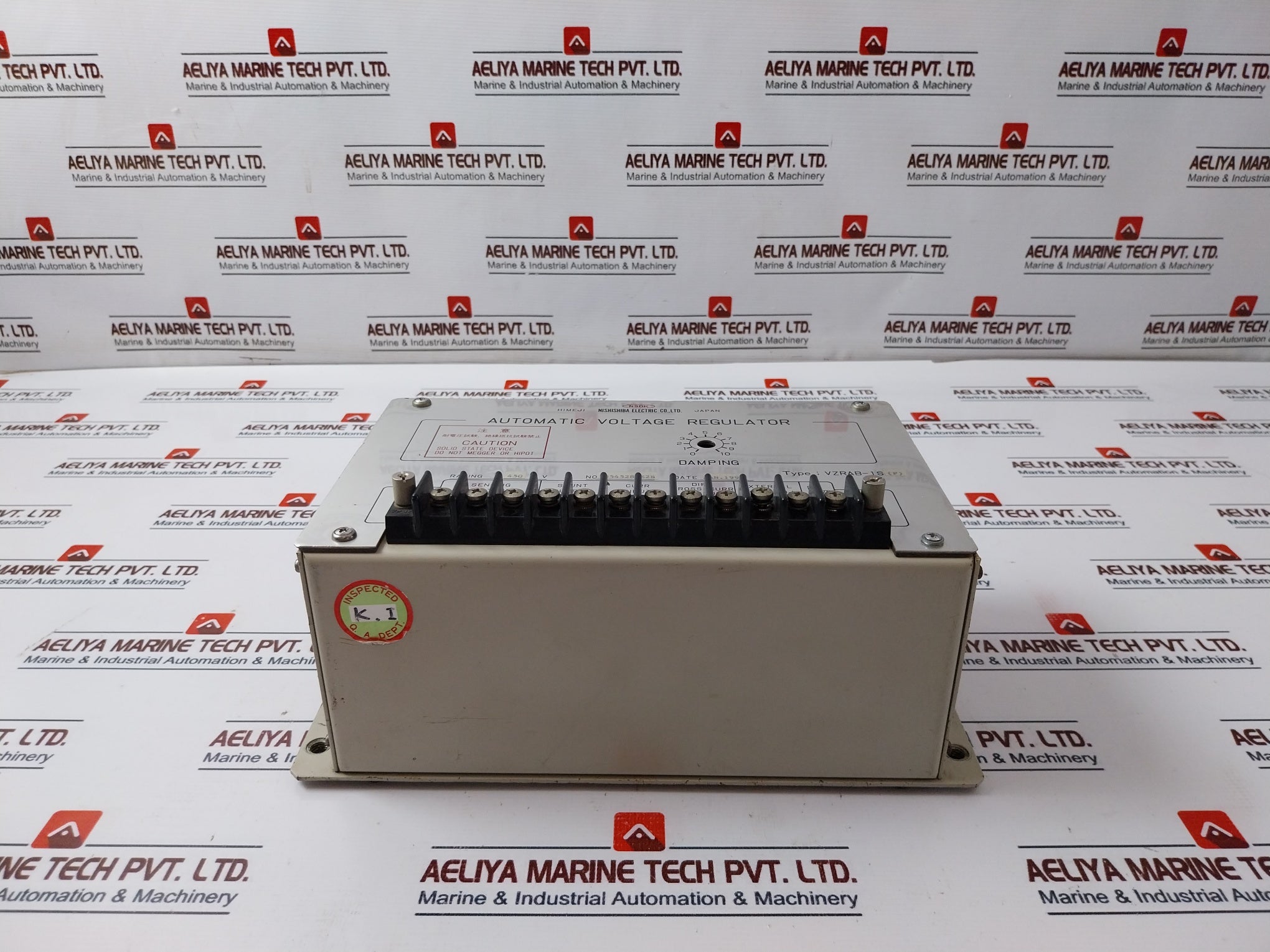 Nishishiba Electric Vzrab-1S(P) Automatic Voltage Regulator 354528 E2B 450V