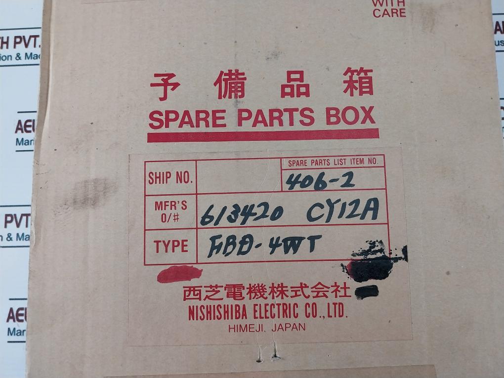 Nishishiba Fbd-4Wt Control Panel New