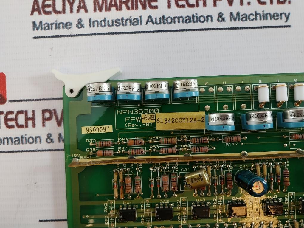 Nishishiba FFW-6WH/FFW6WH Control Panel Circuit Board NPN36300