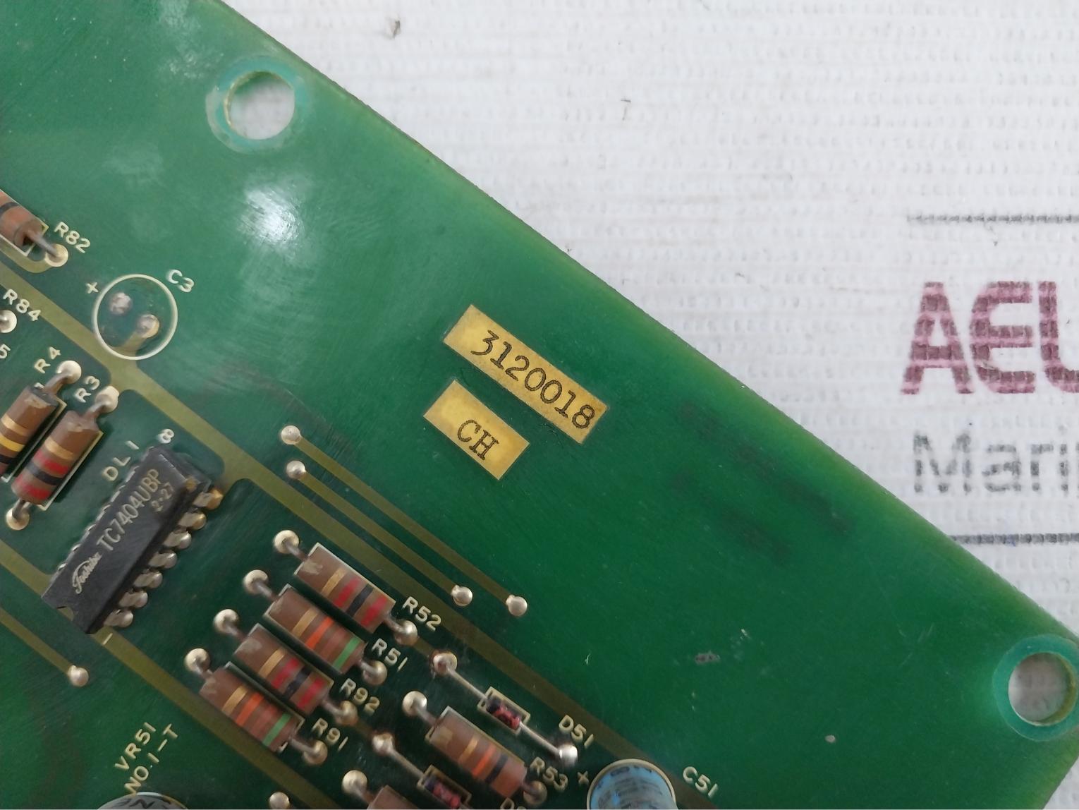 Nishishiba Npn36124 Printed Circuit Board 3120025 Ch