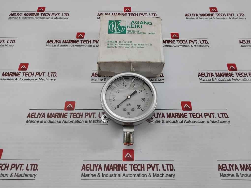 Nks Gv42-243 Pressure Sensor Switch Gauge 0-35 Mpa 350 Bar