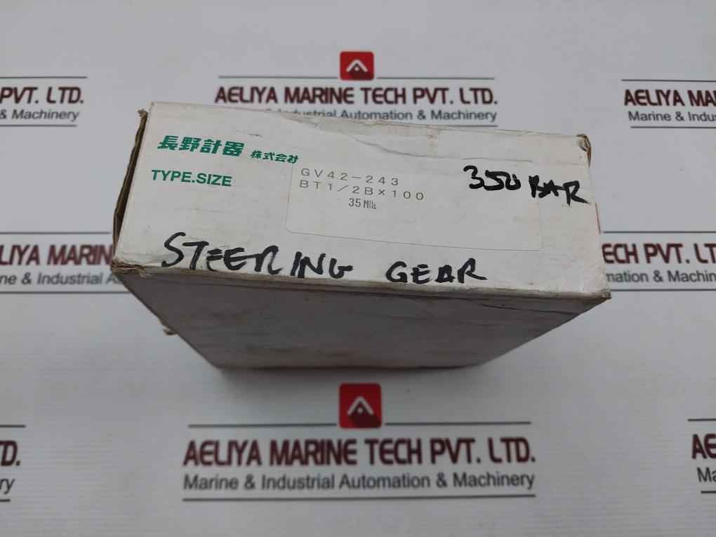 Nks Gv42-243 Pressure Sensor Switch Gauge 0-35 Mpa 350 Bar