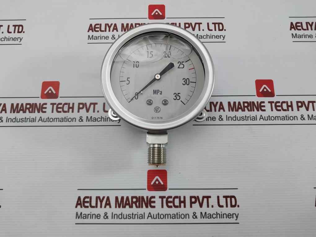 Nks Gv42-243 Pressure Sensor Switch Gauge 0-35 Mpa 350 Bar