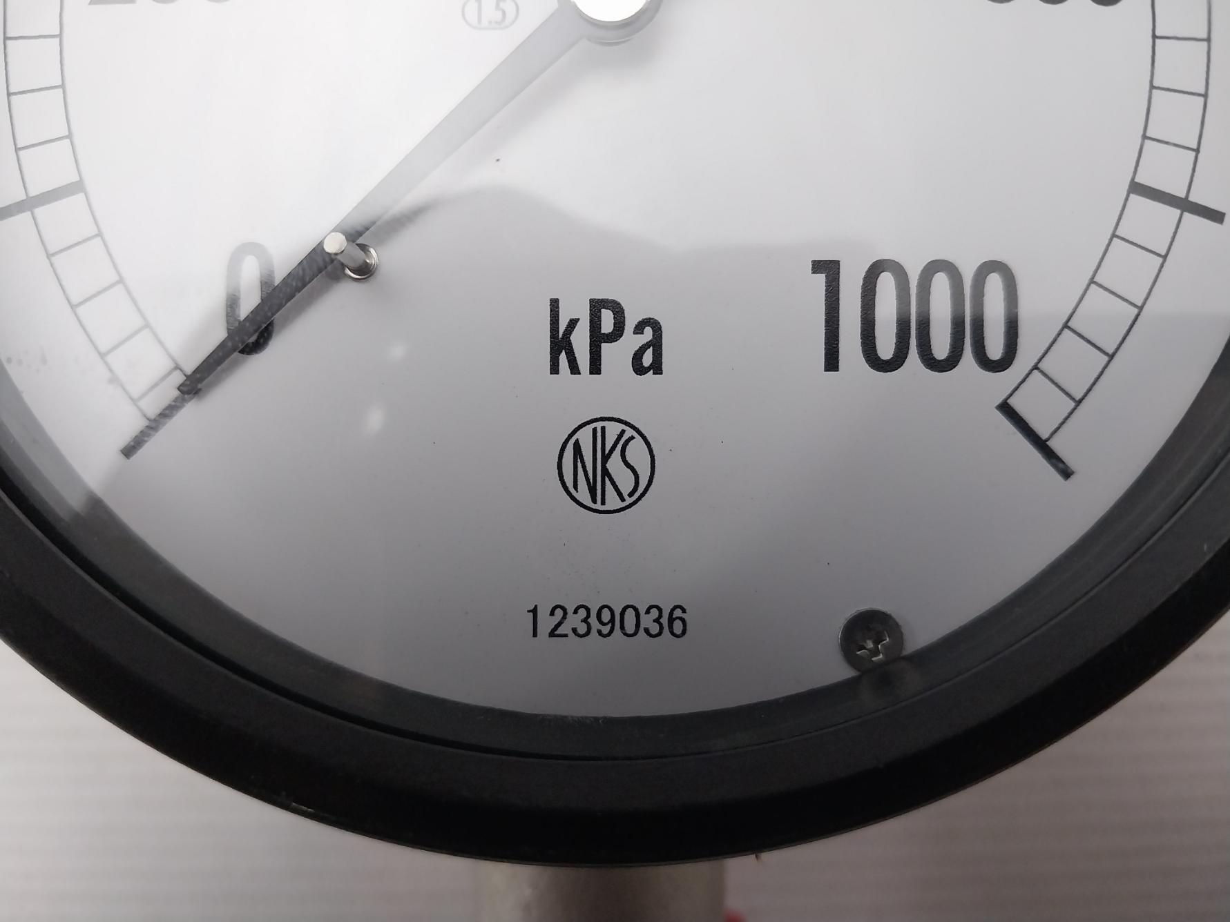 Nks Pressure Gauge 0-1000 Kpa
