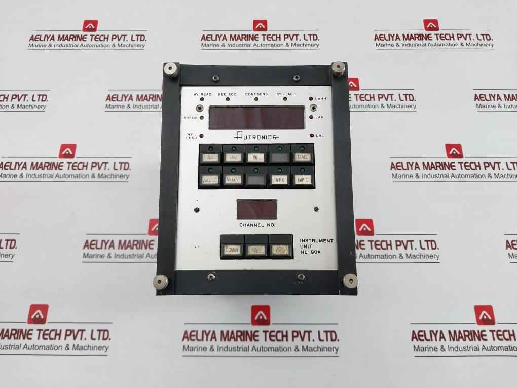 Nl-90A Monitoring And Alarm Control Instrument Unit Autronica