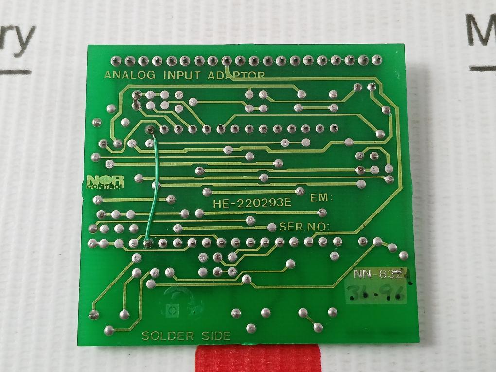 Nn-832.4 Norcontrol Analog Input Adaptor Circuit Card