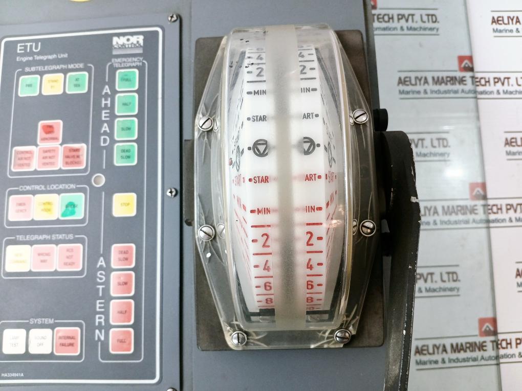 Nor Control Automation Etu 001 Engine Telegraph Unit
