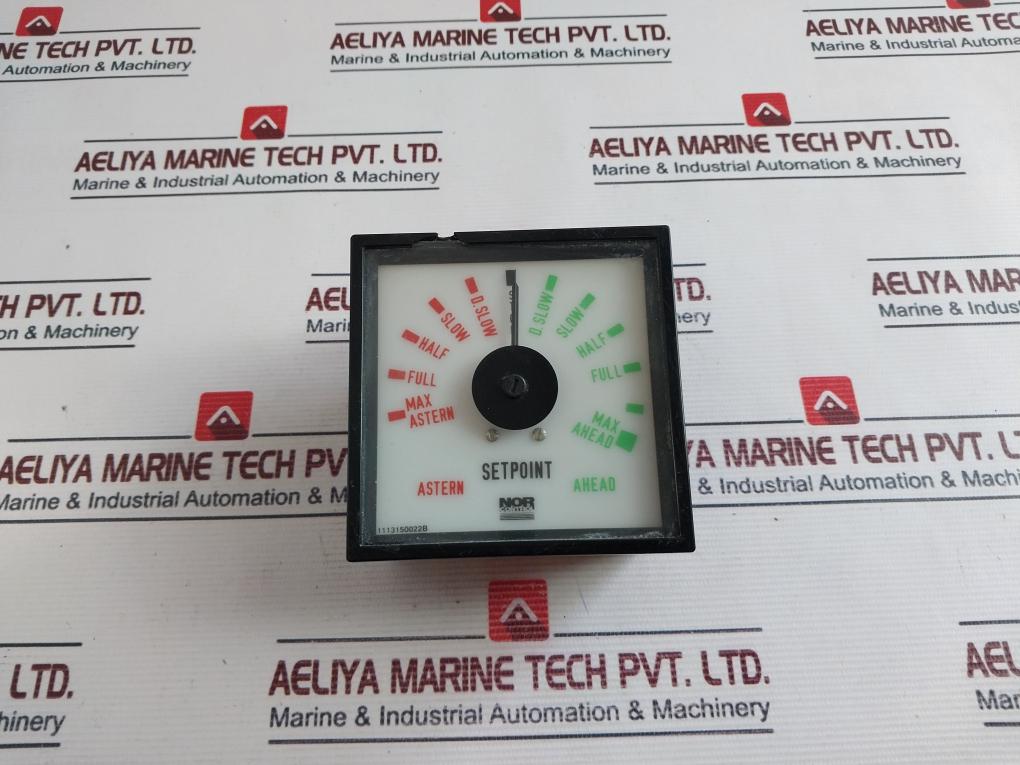 Nor Control Dlq96-pc-nb Setpoint Panel Meter 24Vac/Dc