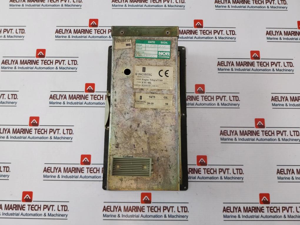 Nor Control Etu 002 Engine Telegraph Unit 8200010