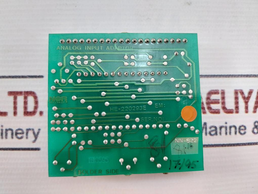 Nor Control Nn-832 He-220293e Analog Input Adaptor