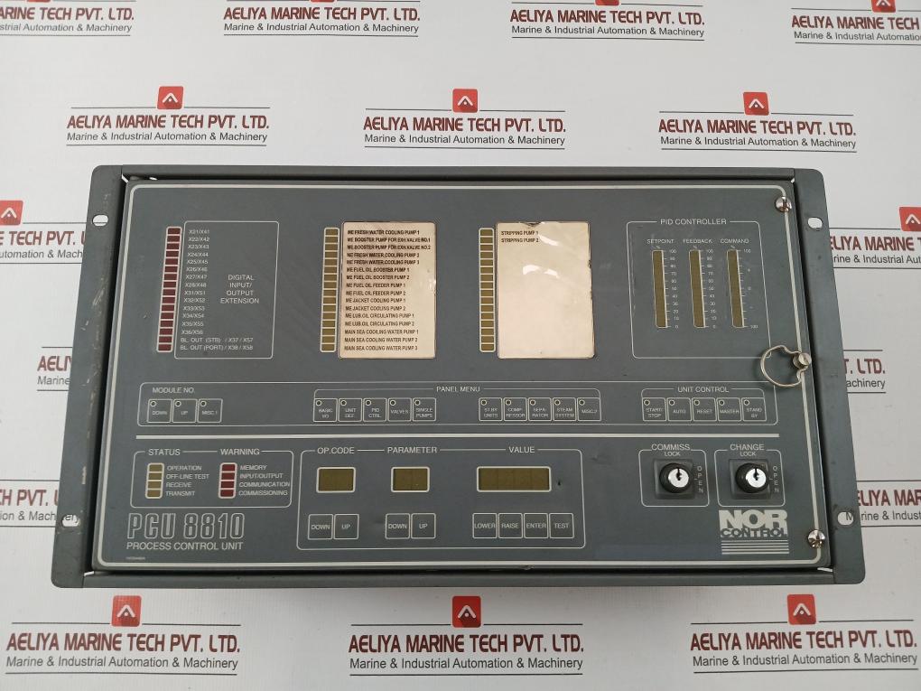 Nor Control Process Control Unit Vt25-373-99/X9 Input 20-60 Vdc Pcu 8810