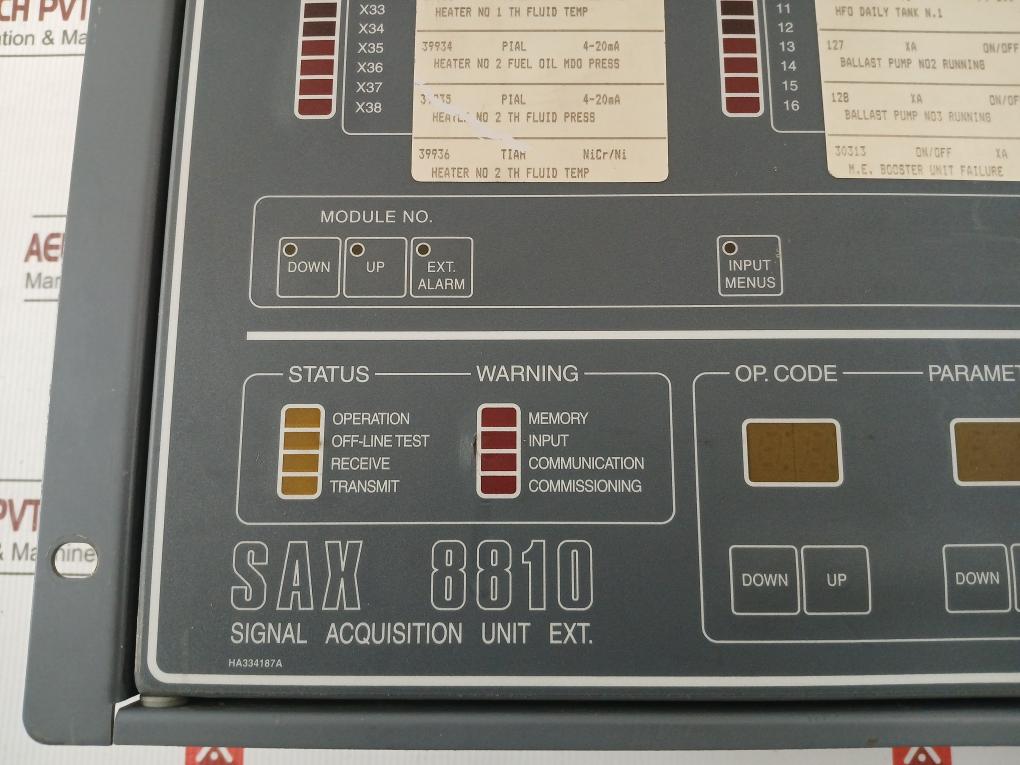 Nor Control Signal Acquisition Unit Extender Na 1008.1, Nn-832.1, Nn-80 Part No Sax 8810