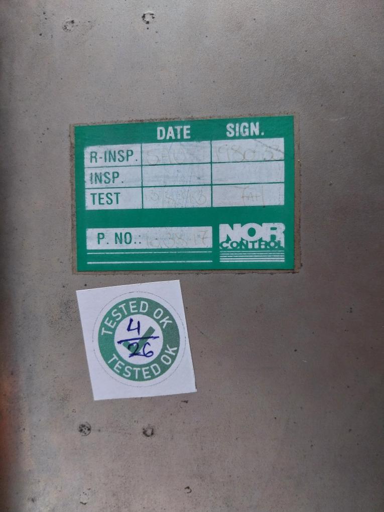 Nor Control Signal Acquisition Unit Vt25-373-99/X9 Part No: Sau 8810 Input 20-60Vdc 3A