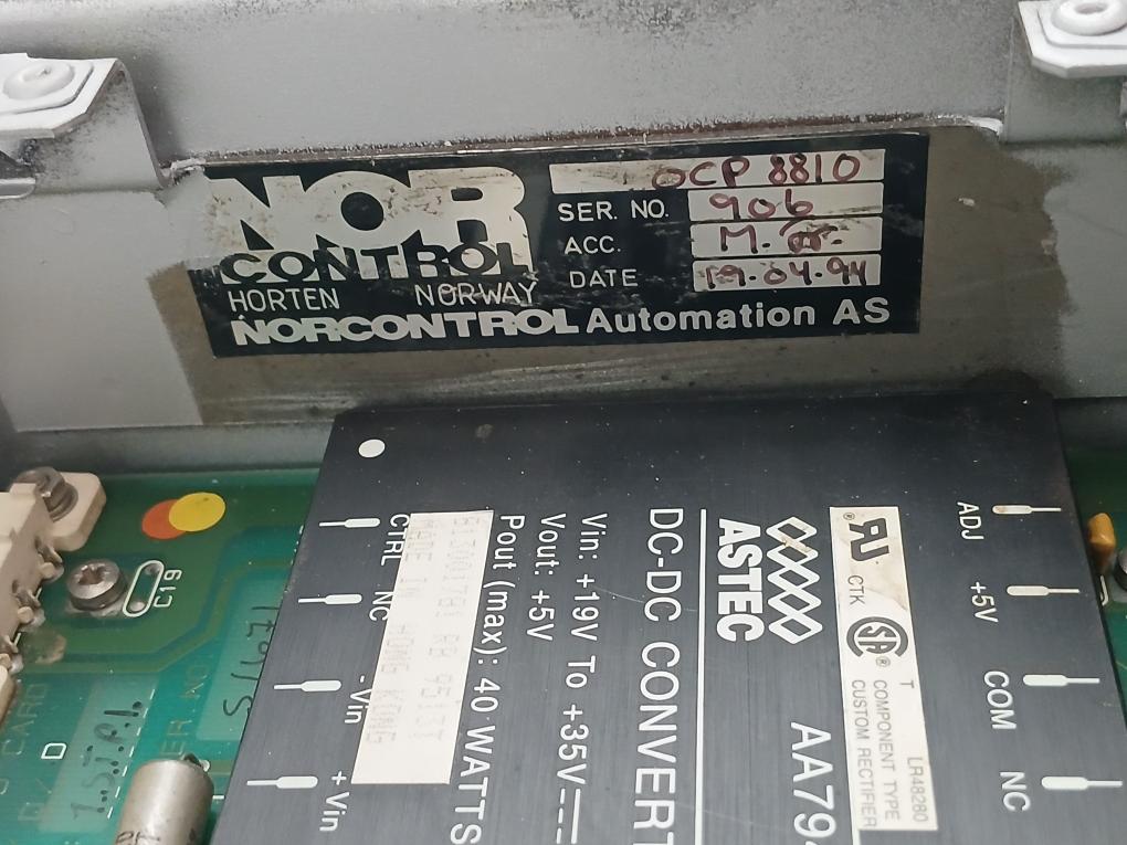 Norcontrol-24Vdc-Ha331524-D-D-D-Operator-Control-Panel-Ocp-8810-210011-11