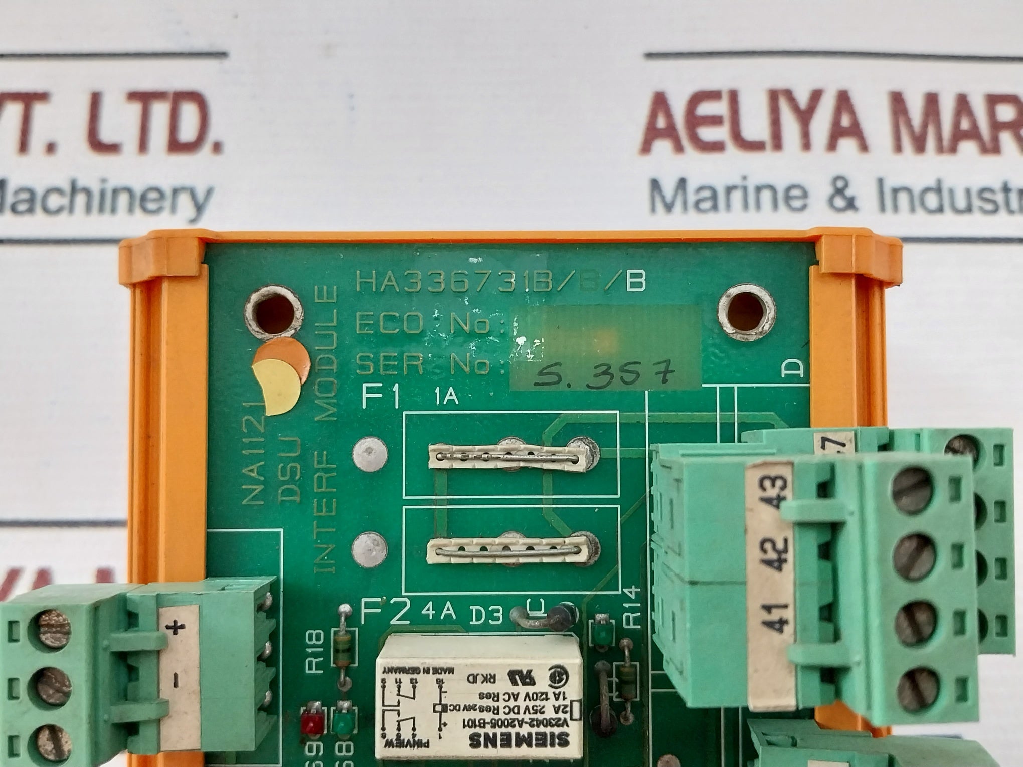 Norcontrol Automation Na1121 Interface Module