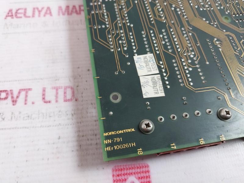 Norcontrol Automation Nn-791.10 I/O Processor Card