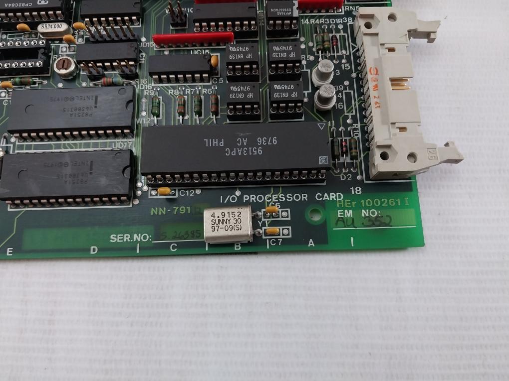 Norcontrol Automation Nn-791.12 I/O Processor Card Her 100261 I Au 352 Sw52101-05
