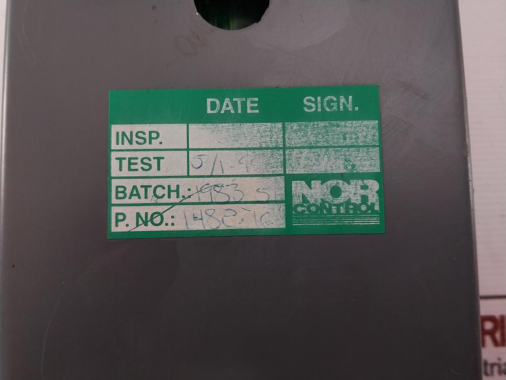 Norcontrol Ha445838A Watch Calling Unit Used