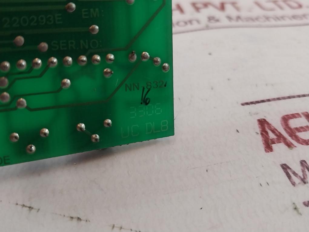 Norcontrol Na 1007 Motherboard For I/O Adaptor 94V-0 He-220293E Nn-832.2