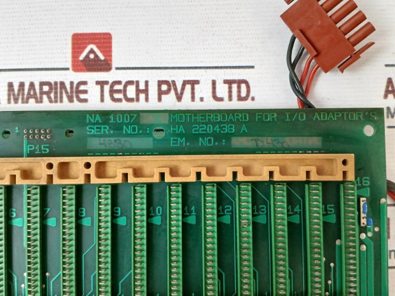 Norcontrol Na 1007 Motherboard For I/O Adaptor's Ha 220438 A D430