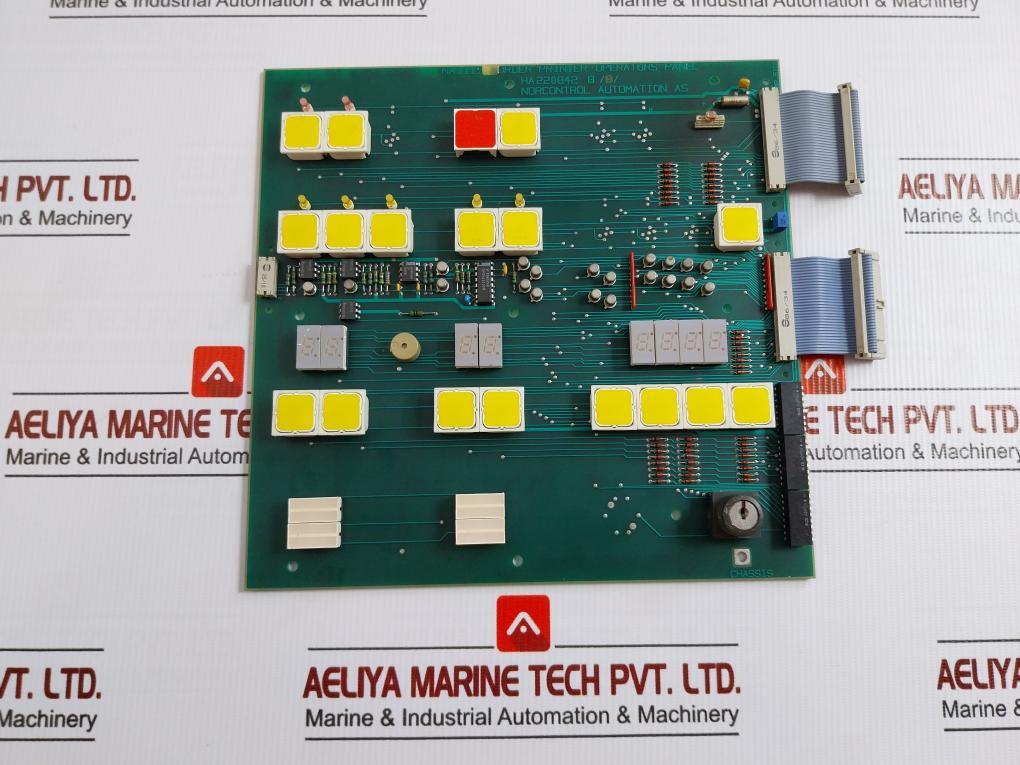 Pcb For Printer Operators Panel Norcontrol Na1115