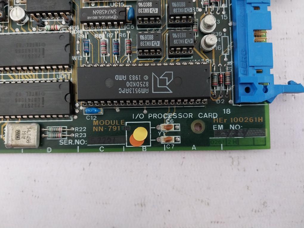 Norcontrol Nn-791.10 I/O Processor Card Her 100261H