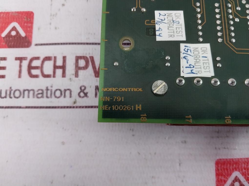 Norcontrol Nn-791.10 I/O Processor Card Her 100261H