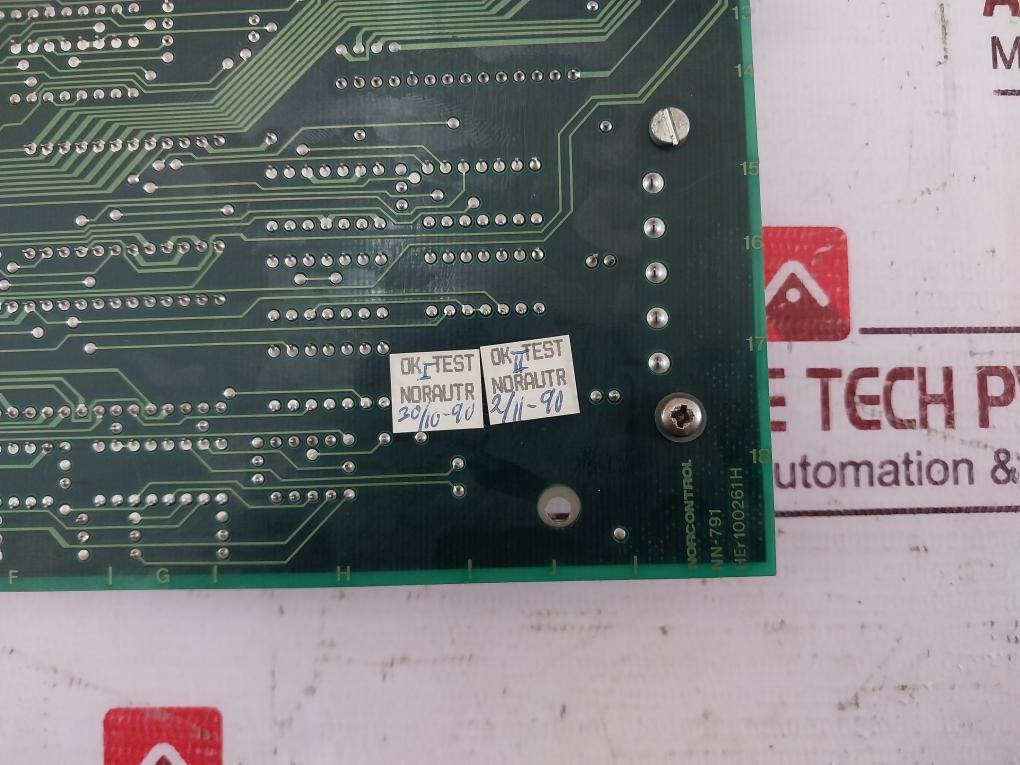Norcontrol Nn-791.10 I/O Processor Card Her 100261H Used