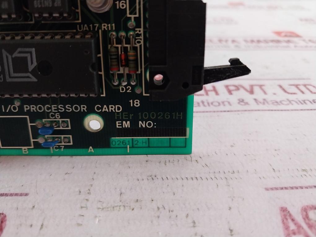 Norcontrol Nn-791.10 I/O Processor Card Her 100261H Used