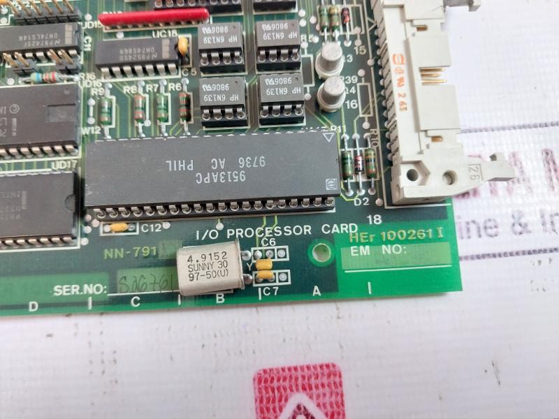 Norcontrol NN-791.12 Her 100261 I I/O Processor Card