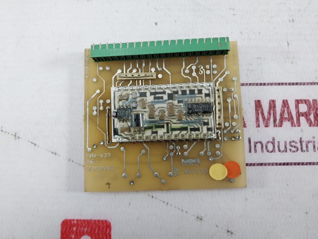 Norcontrol Nn-832.1 Analog Input Adaptor He-220293D 94V-0 50 Gm