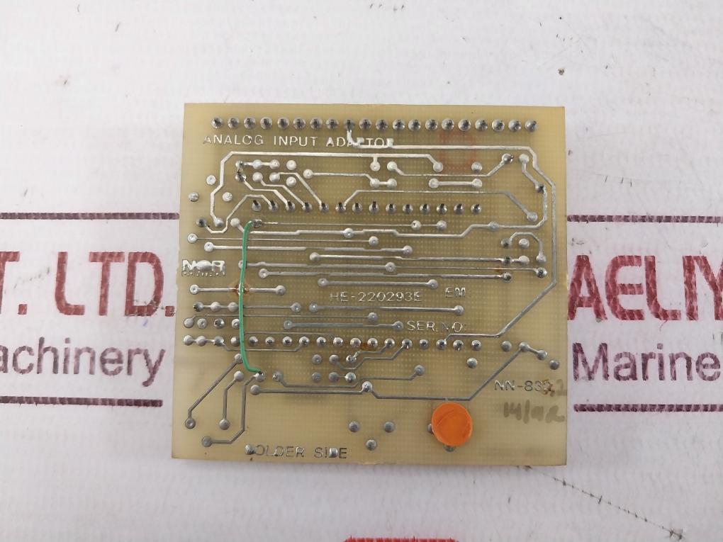 Norcontrol Nn-832.2 Analog Input Adaptor He-220293E Used