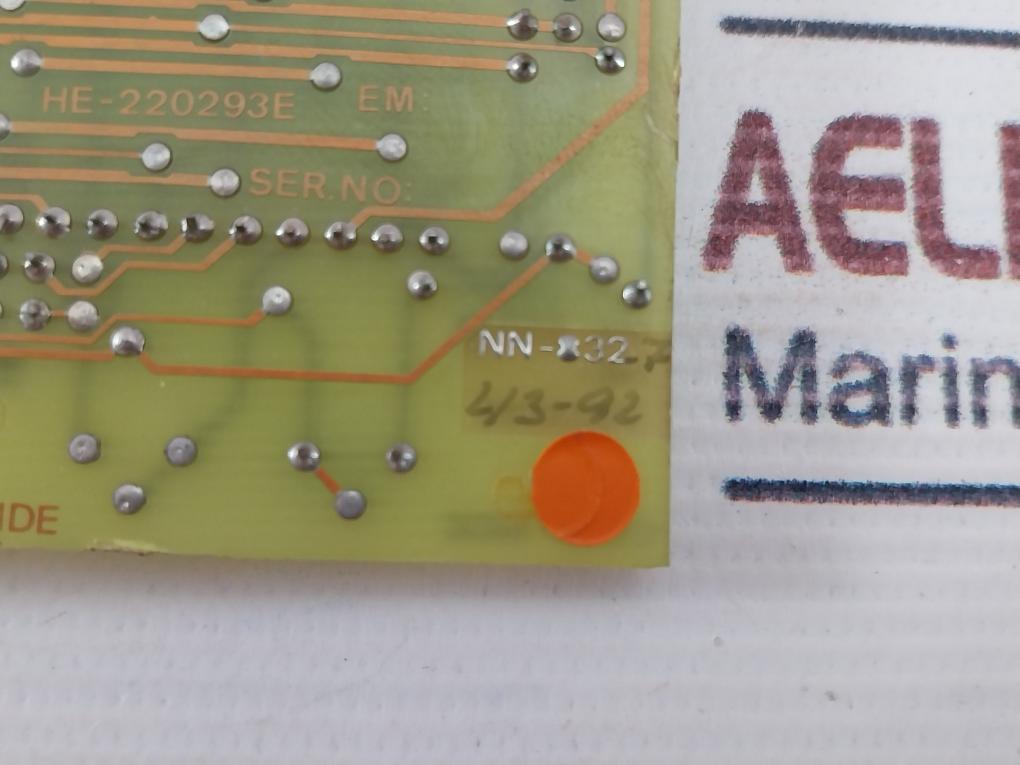 Norcontrol Nn-832.7 He-220293e Analog Input Adaptor