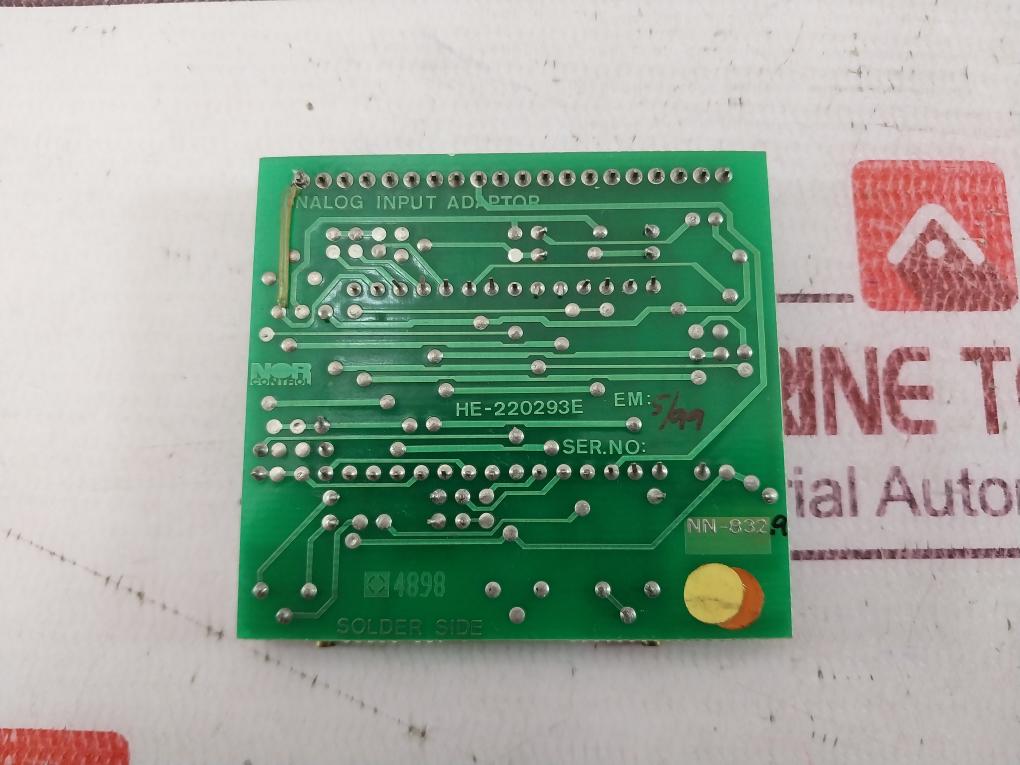 Norcontrol Nn-832.9 Analog Input Adaptor He-220293E S/99/5/99