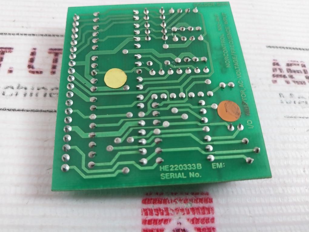 Norcontrol Nn-847 Frequence Input Adaptor He 220333B