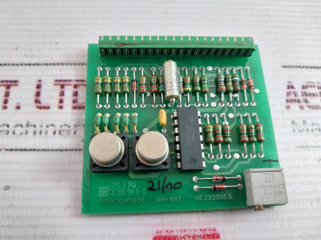 Norcontrol Nn-847 Frequence Input Adaptor He 220333B