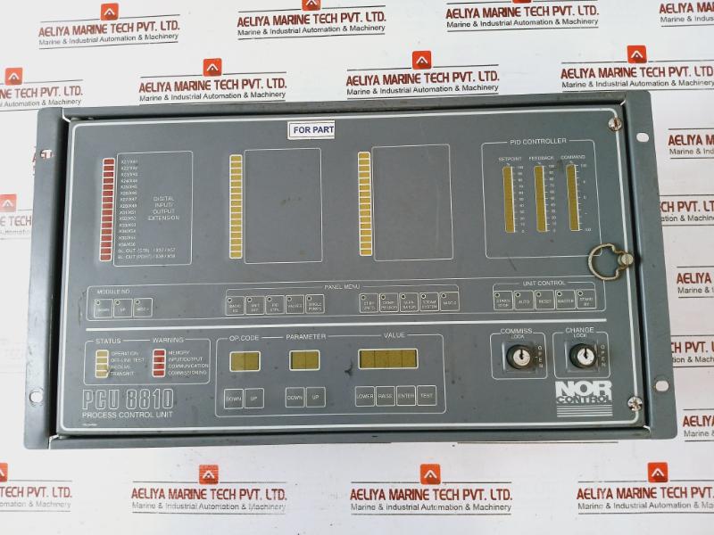 Norcontrol Pcu8810 Process Control Unit Her100261I Vt25-373-99/X9