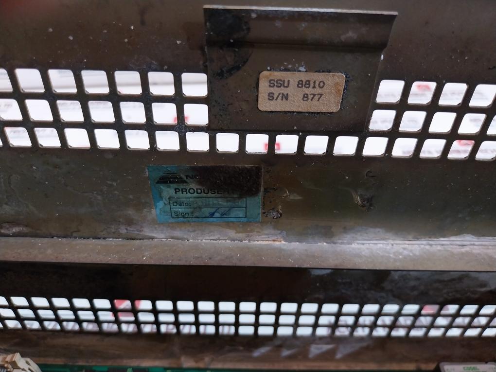 Norcontrol Ssu 8810 Safety System Unit 8200049 Used