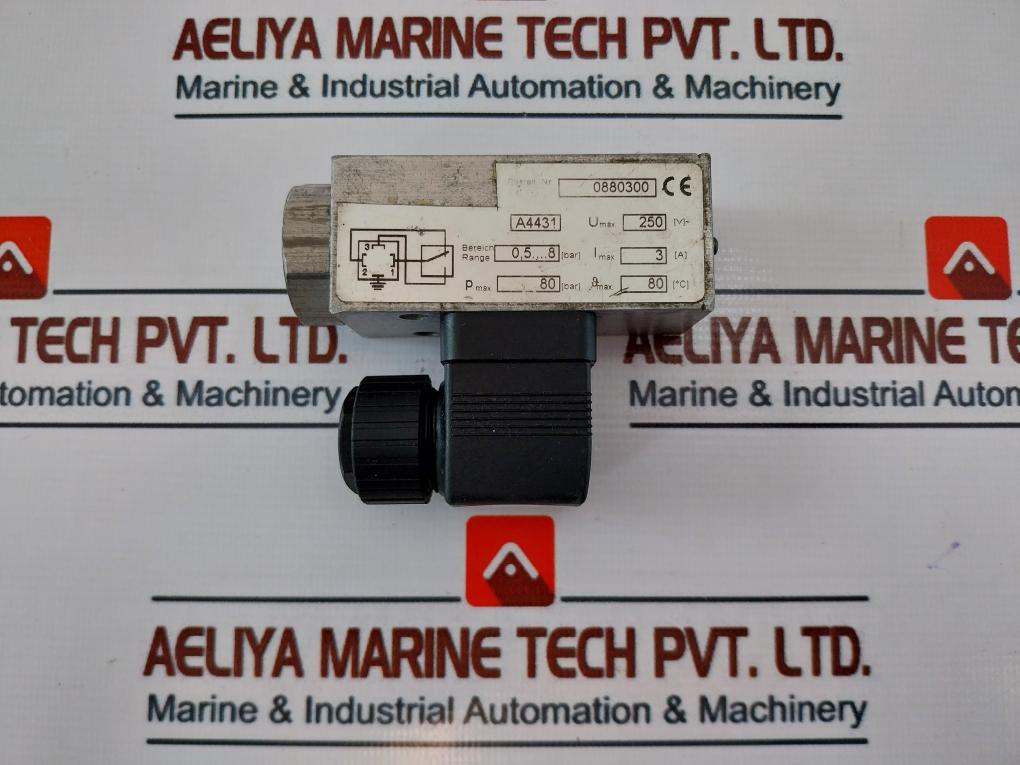 Norgren 0880300 Pressure Switch 3A 250V~ 0.5-8Bar