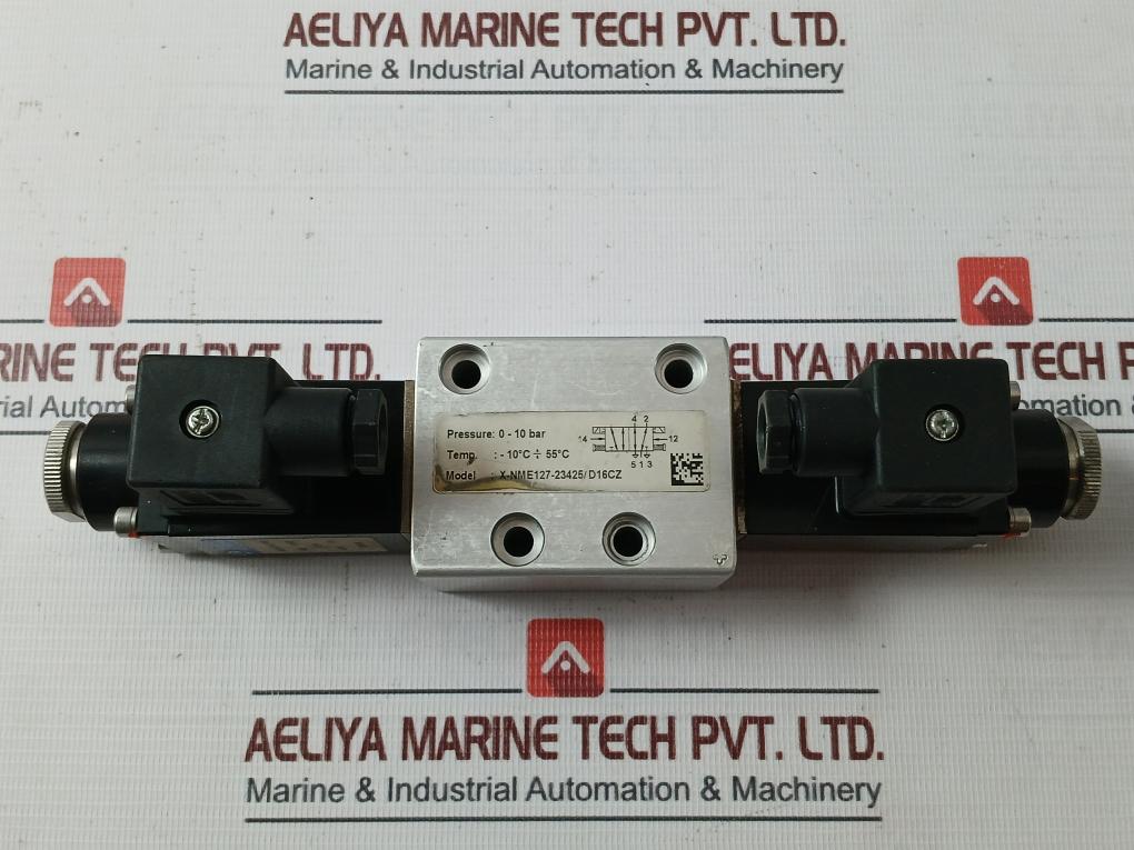 Norgren X-nme127-23425/D16Cz Solenoid Valve 0-10 Bar 2592996 24V Dc 0.63A