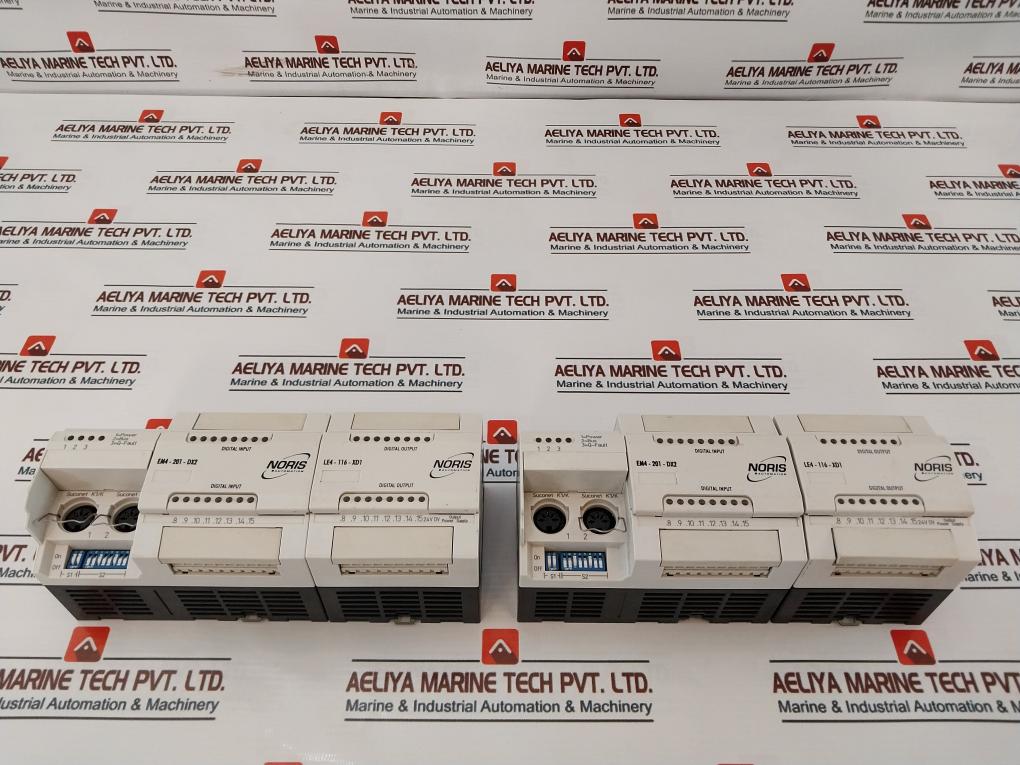 Noris Automation Moeller EM4-201-DX2 LE4-116-XD1 Digital Input / Output Module