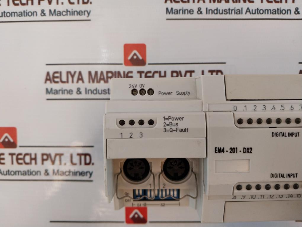 Noris Automation Moeller EM4-201-DX2 LE4-116-XD1 Digital Input / Output Module