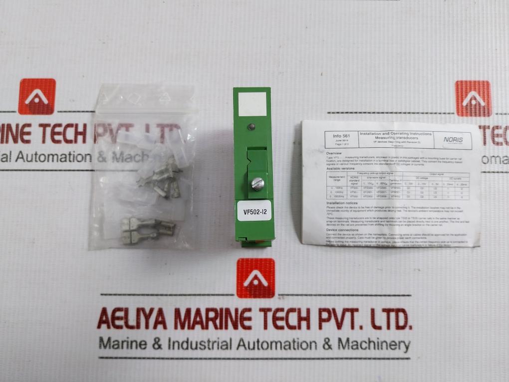 Noris Measuring Transducer 0...1145Hz Part No Vf502-i2