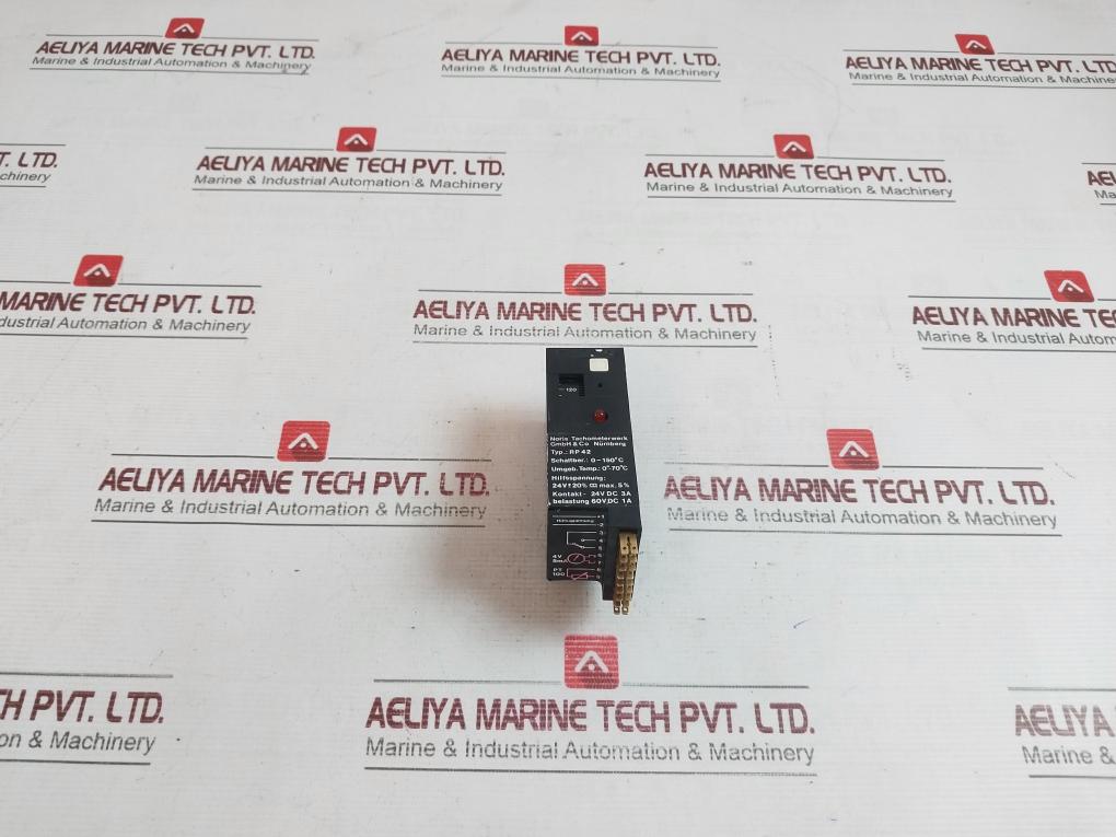 Noris Rp42 Limit Value Switch 60Vdc 1A 24Vdc 3A 4V 5Ma Pt 1000°-70°C