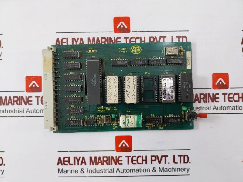 Noris Tacho Sa371/1 Pcb Card Circuit Board 533407 , 9046 , A2-05