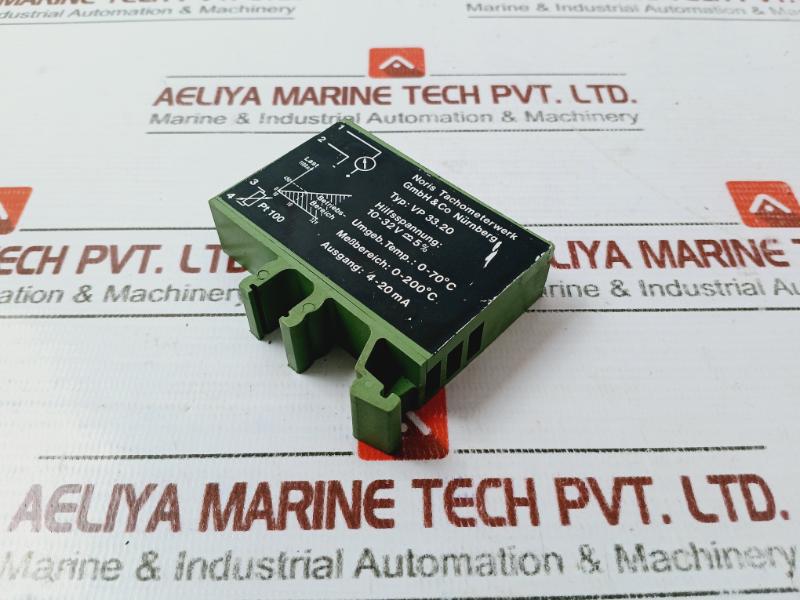 Noris Tachometerwerk Vp 33.20 Transducer 10-32v 4-20ma