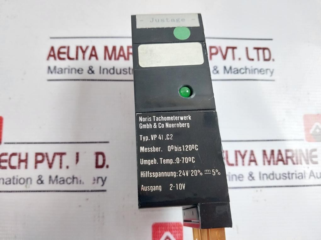 NORIS TACHOMETERWERK VP 41.C2 Limit Value Switch Transducer-pt100-0…120?c