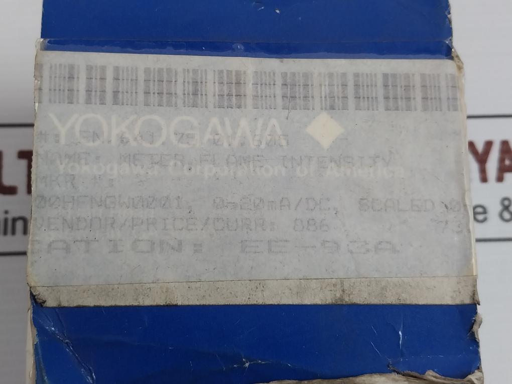 Nortech 250100Hfngw0001 Flame Intensity Meter 0-20 Ma/Dc